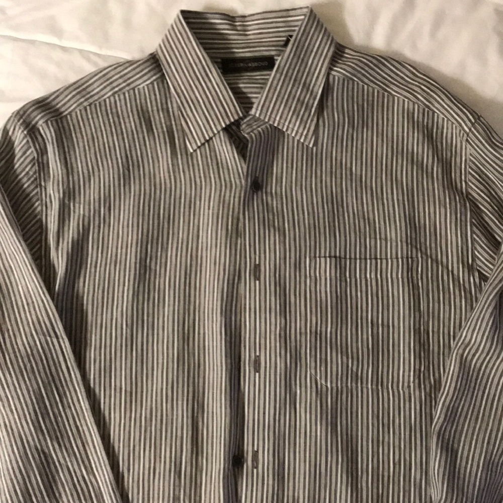 Joseph Abboud Long-Sleeve Button-Front
